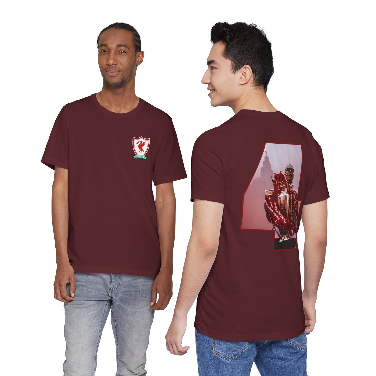 T-Shirt Mixte - Liverpool x Van Dijk