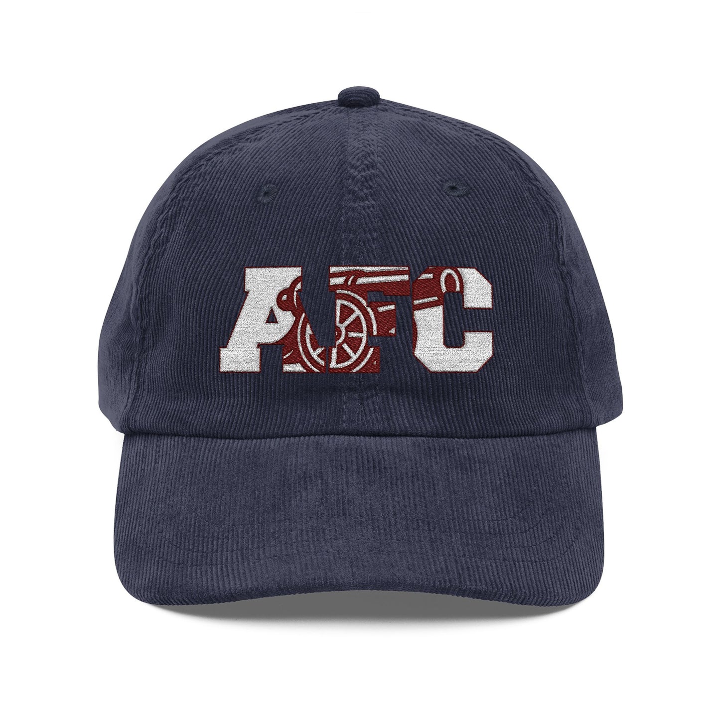 Corduroy cap with embroidery - 'AFC' Arsenal