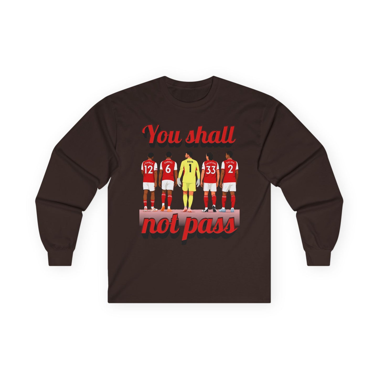 Mixed Long Sleeve T-Shirt - Arsenal "You Shall Not Pass"
