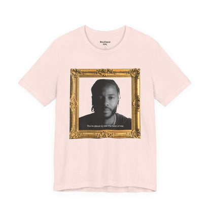 Mixed T-Shirt - Raheem Sterling "Best of me" (Gold Frame)