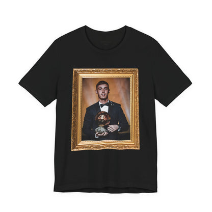 Unisex T-Shirt - Cole Palmer Ballon d'or (Chelsea, Gold Frame)
