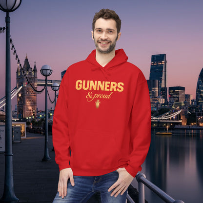 Hoodie Capuche Mixte - Arsenal "Gunners"
