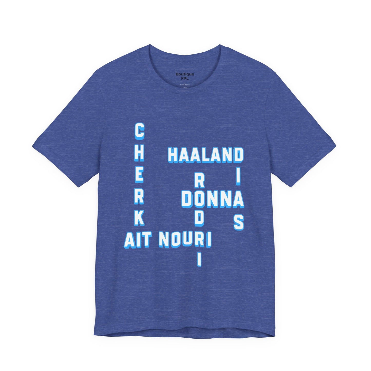 T-Shirt Mixte - Man City (Words, Mots)