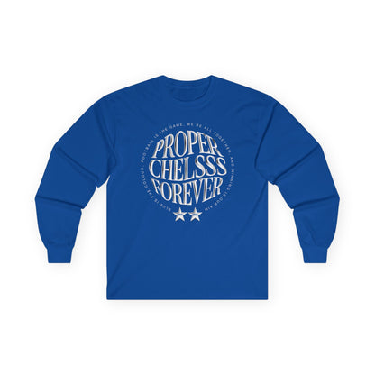 T-Shirt Manches Longues Mixte - Chelsea "Proper Chels"