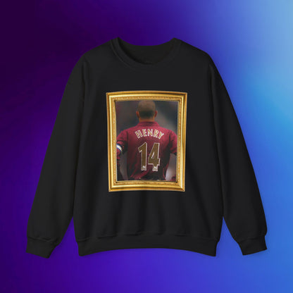 Mixed Sweater - Thierry Henry Arsenal Legend (Gold Frame)