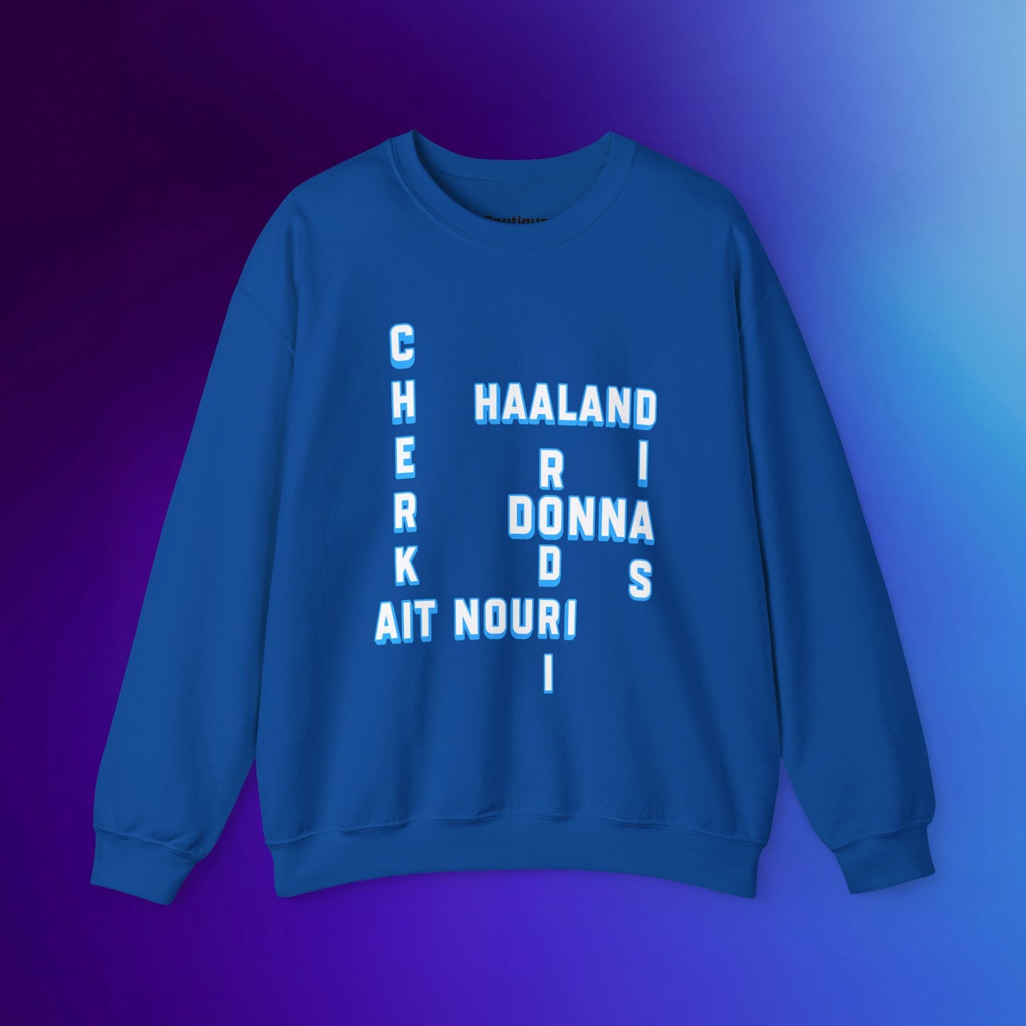 Pull Mixte - Manchester City (Words, Mots)