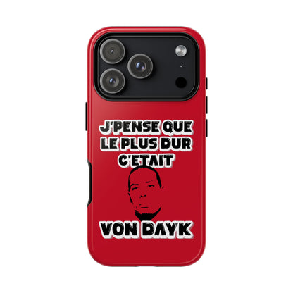 Coque Téléphone - Van Dijk (Liverpool phone case)
