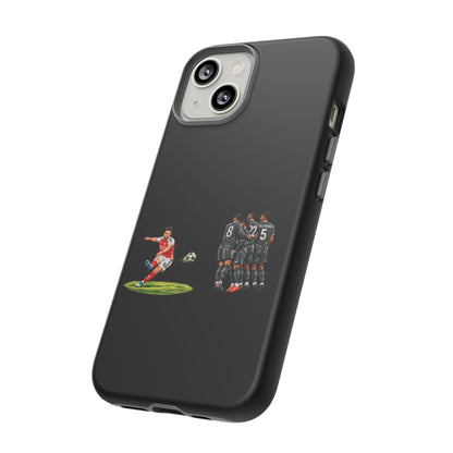 iPhone/Samsung Case - Declan Rice Free Kick (Arsenal phone case)