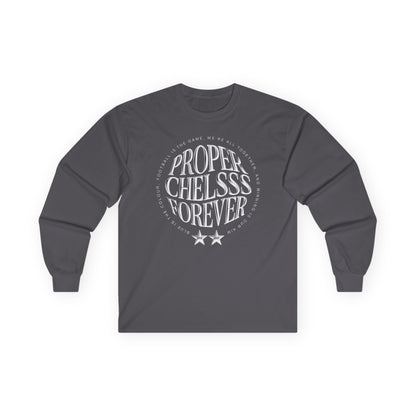 T-Shirt Manches Longues Mixte - Chelsea "Proper Chels"