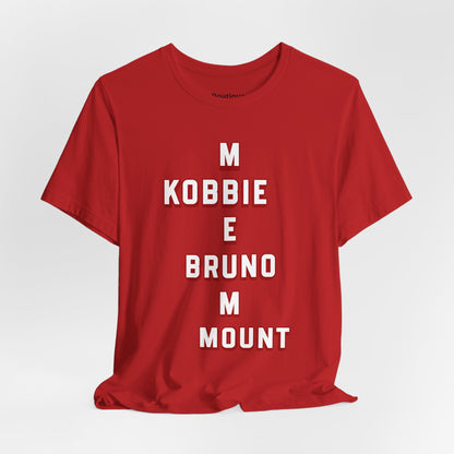 T-Shirt Mixte - Man United (Words, Mots)