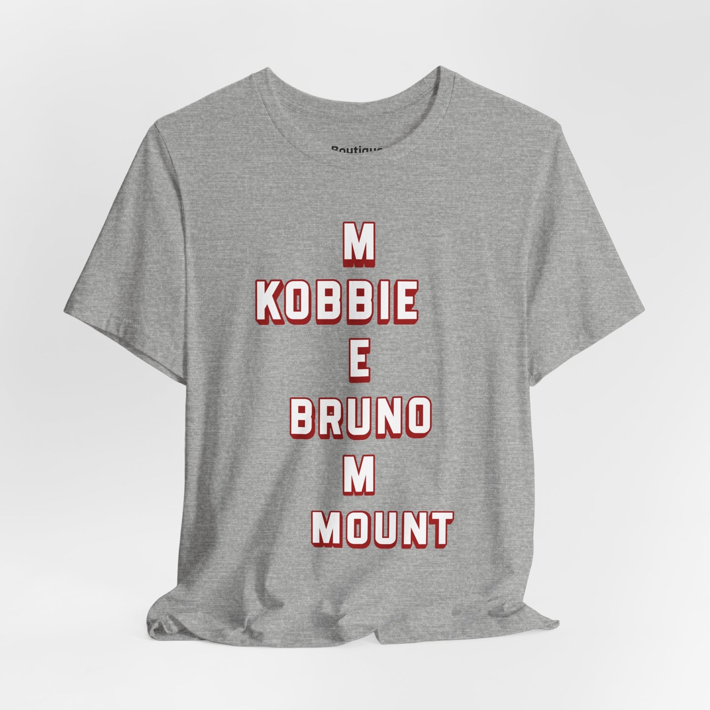 T-Shirt Mixte - Man United (Words, Mots)