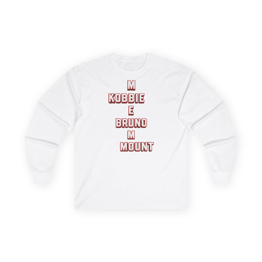 T-Shirt Manches Longues Mixte - Manchester United (Names)