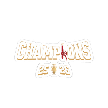 Football Sticker — Champions (Arsenal)
