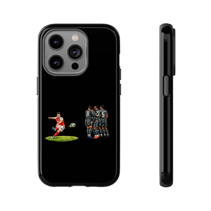 iPhone/Samsung Case - Declan Rice Free Kick (Arsenal phone case)