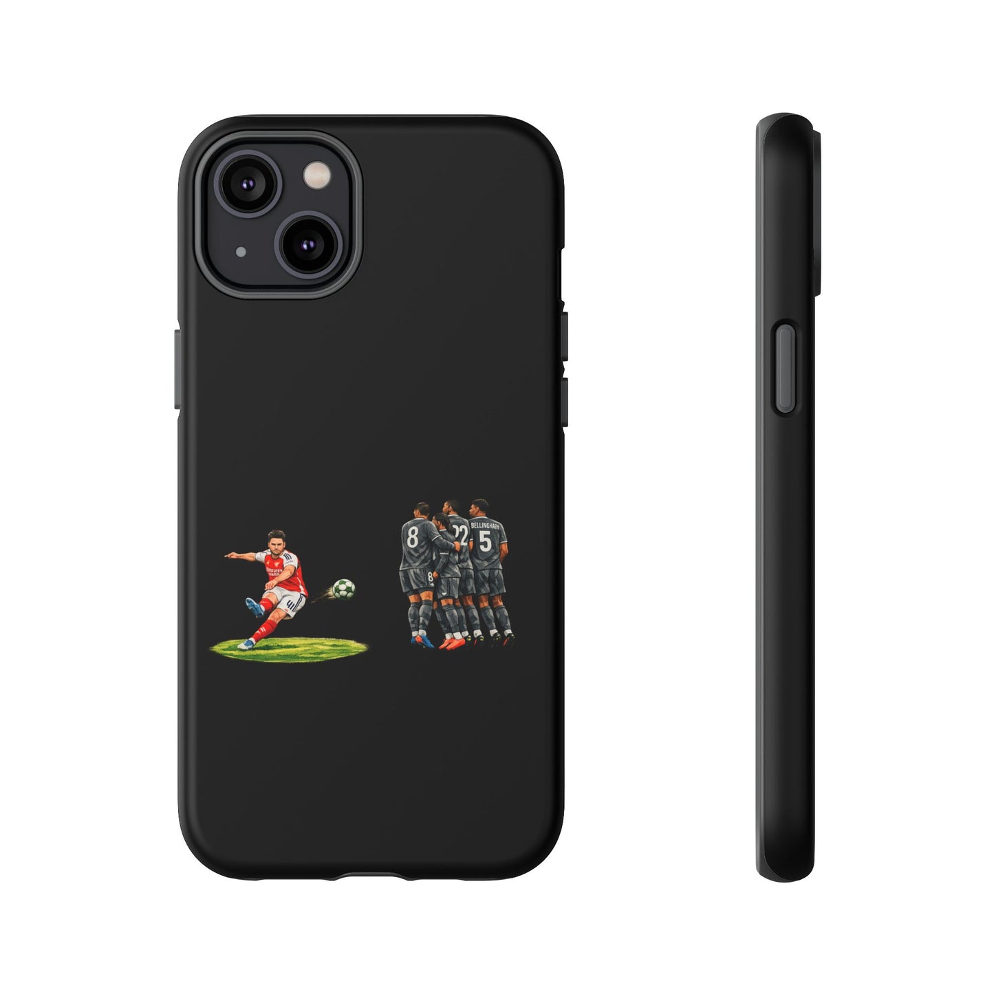 iPhone/Samsung Case - Declan Rice Free Kick (Arsenal phone case)