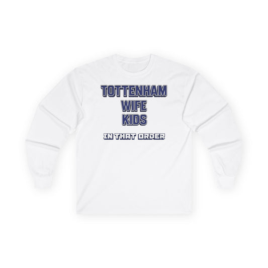 T-Shirt Manches Longues Mixte - In That Order (Tottenham)