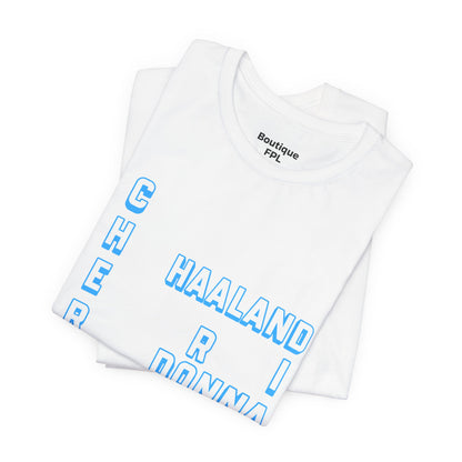 T-Shirt Mixte - Man City (Words, Mots)