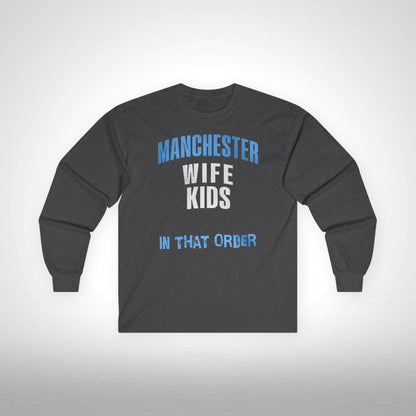 Mixed Long Sleeve T-Shirt - In That Order (Manchester City)