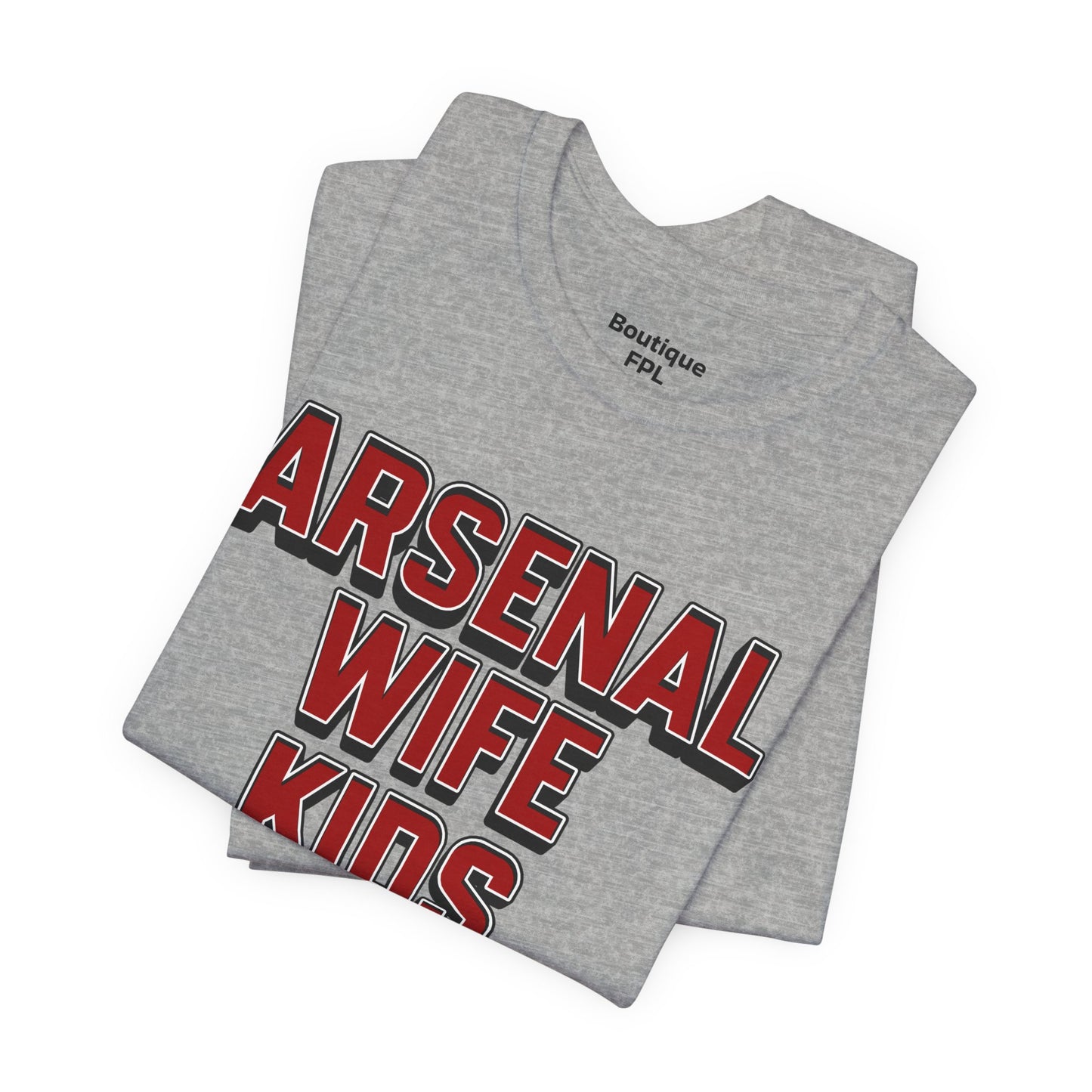 T-Shirt Mixte - In That Order (Arsenal)