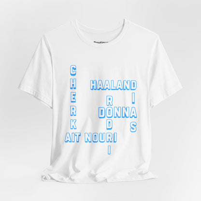T-Shirt Mixte - Man City (Words, Mots)