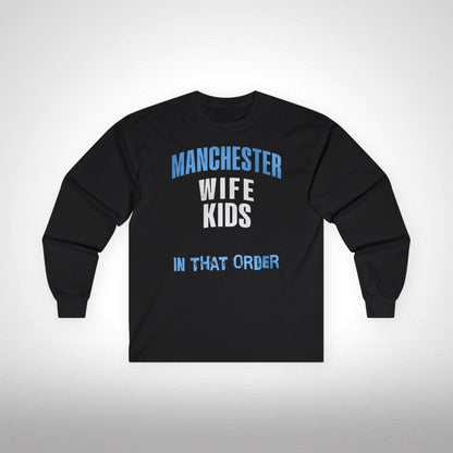 Mixed Long Sleeve T-Shirt - In That Order (Manchester City)