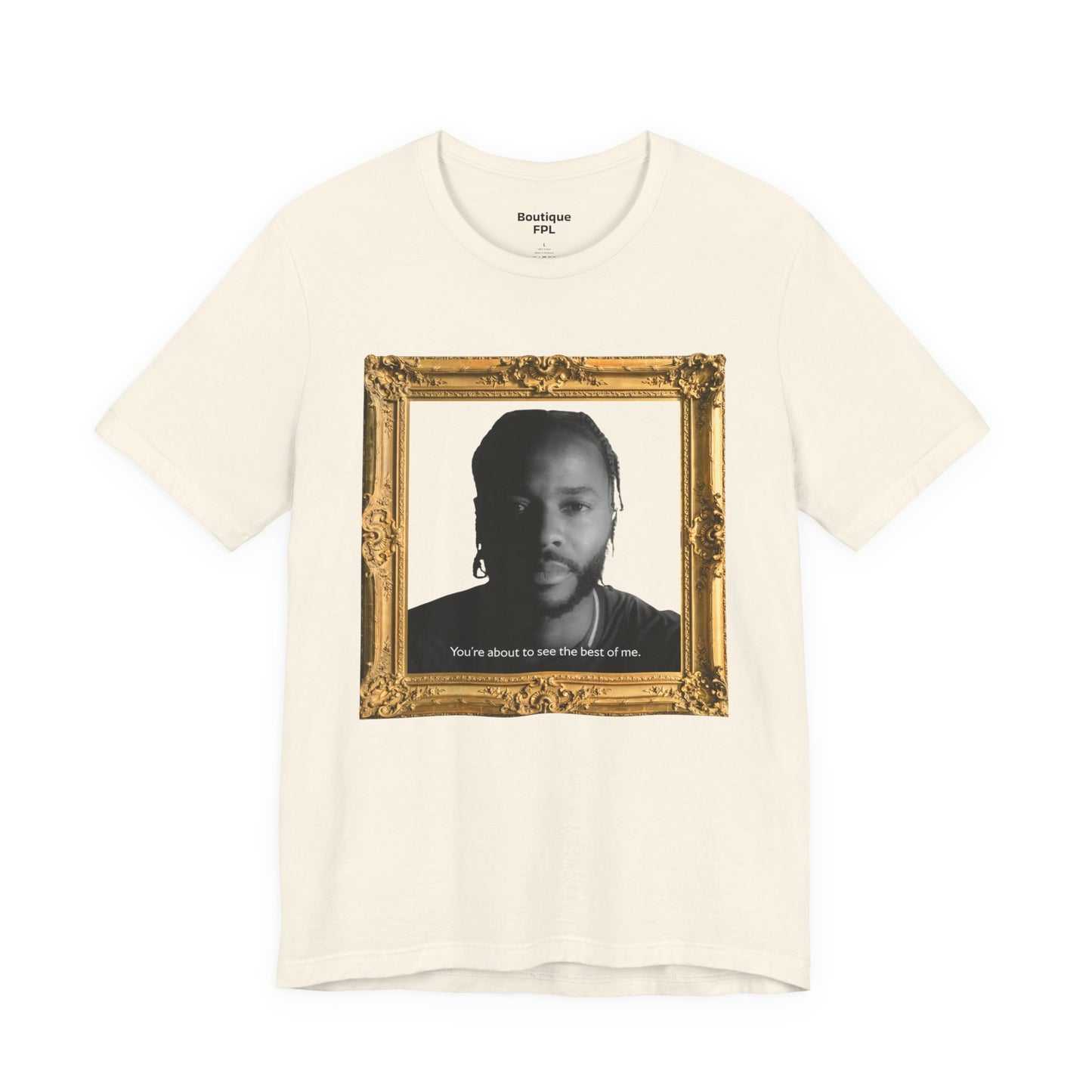 Mixed T-Shirt - Raheem Sterling "Best of me" (Gold Frame)