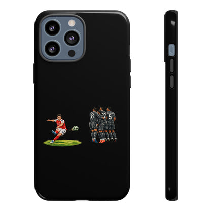iPhone/Samsung Case - Declan Rice Free Kick (Arsenal phone case)