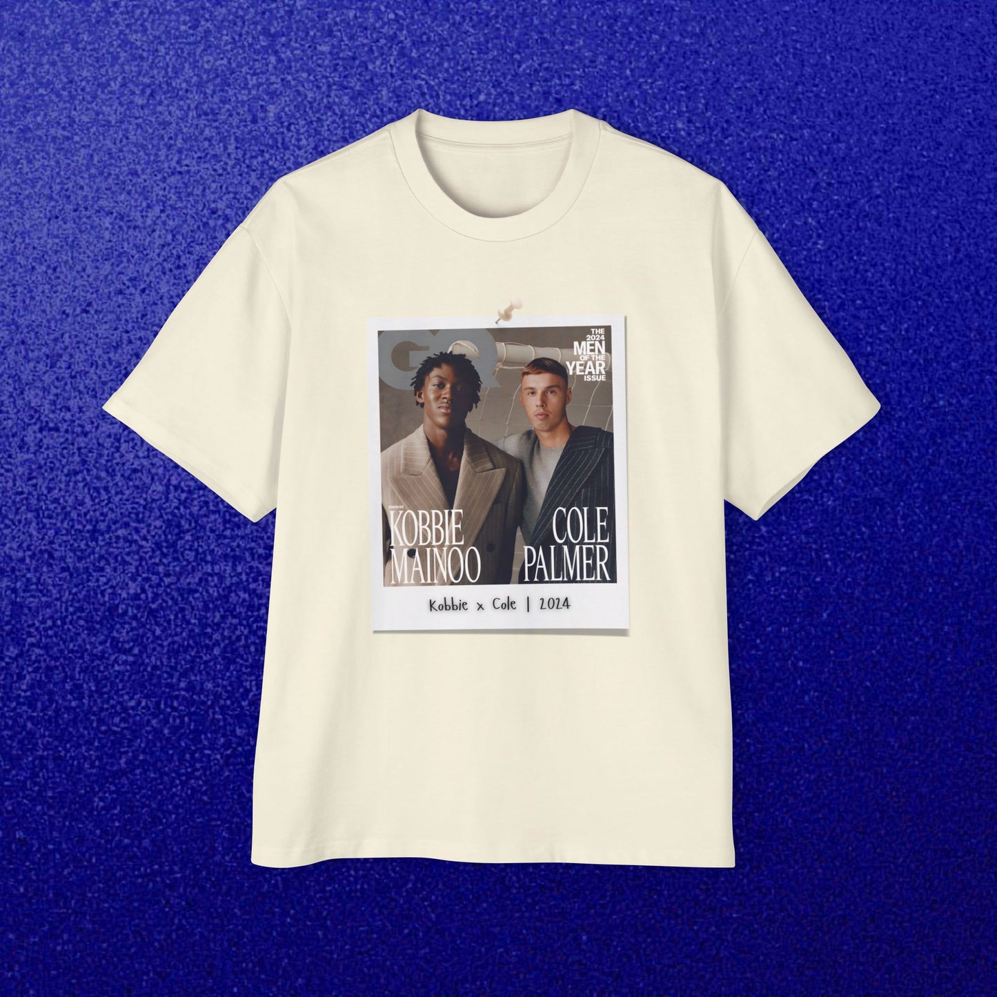 T-Shirt Mixte Oversized - Kobbie Mainoo x Cole Palmer (Manchester United, Chelsea)