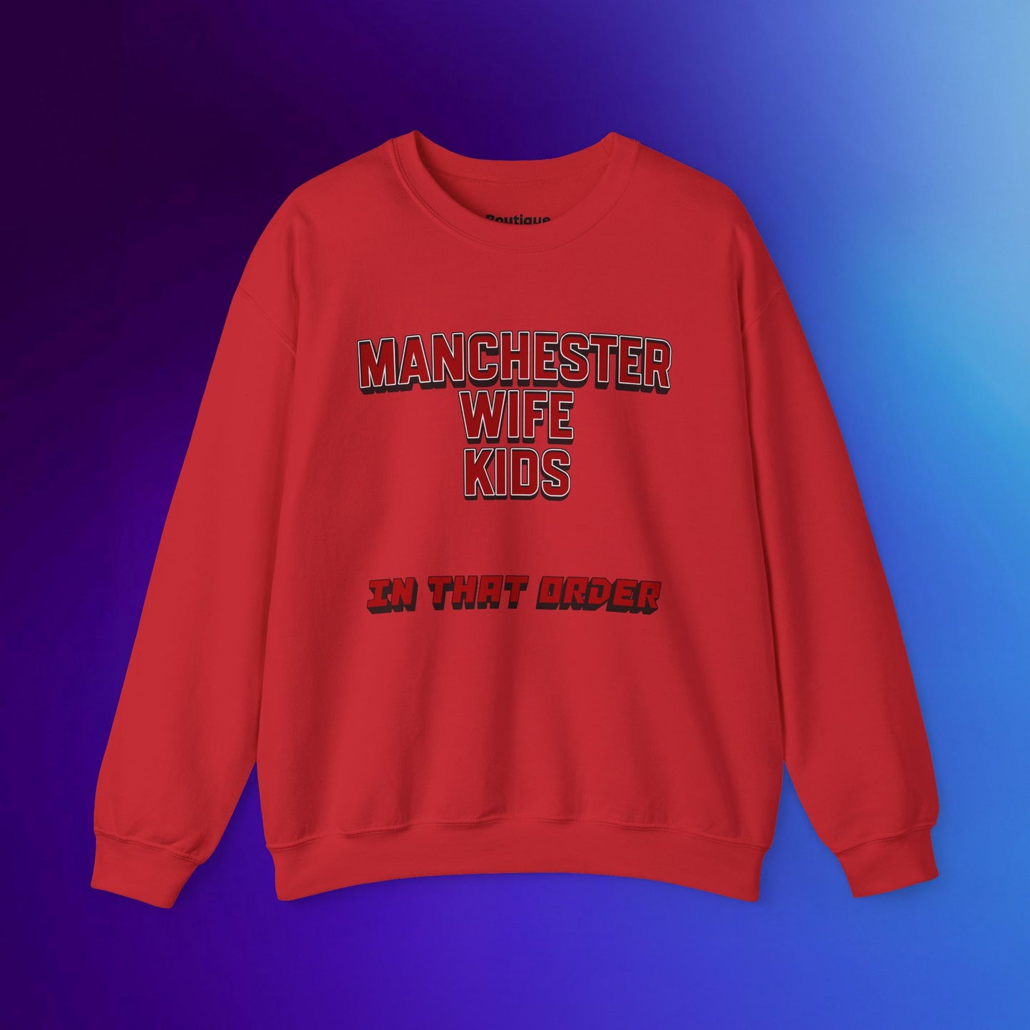 Mixed Sweater - In That Order (Manchester United)