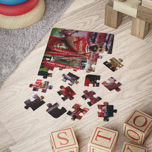 Puzzle football pour enfants - Mohamed Salah Premier League Title