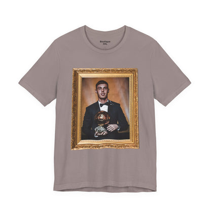 Unisex T-Shirt - Cole Palmer Ballon d'or (Chelsea, Gold Frame)