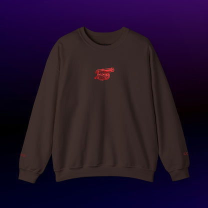 Unisex sweater with embroidered design - Arsenal