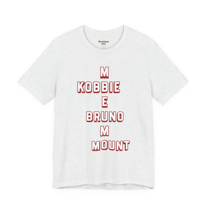 T-Shirt Mixte - Man United (Words, Mots)