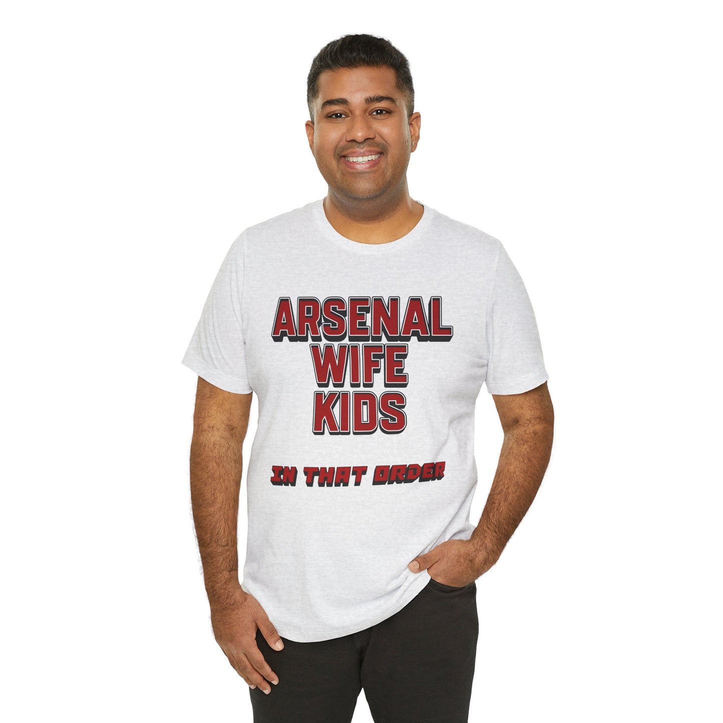 T-Shirt Mixte - In That Order (Arsenal)