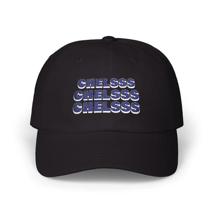 Embroidered cap - 'CHELSSS' Chelsea