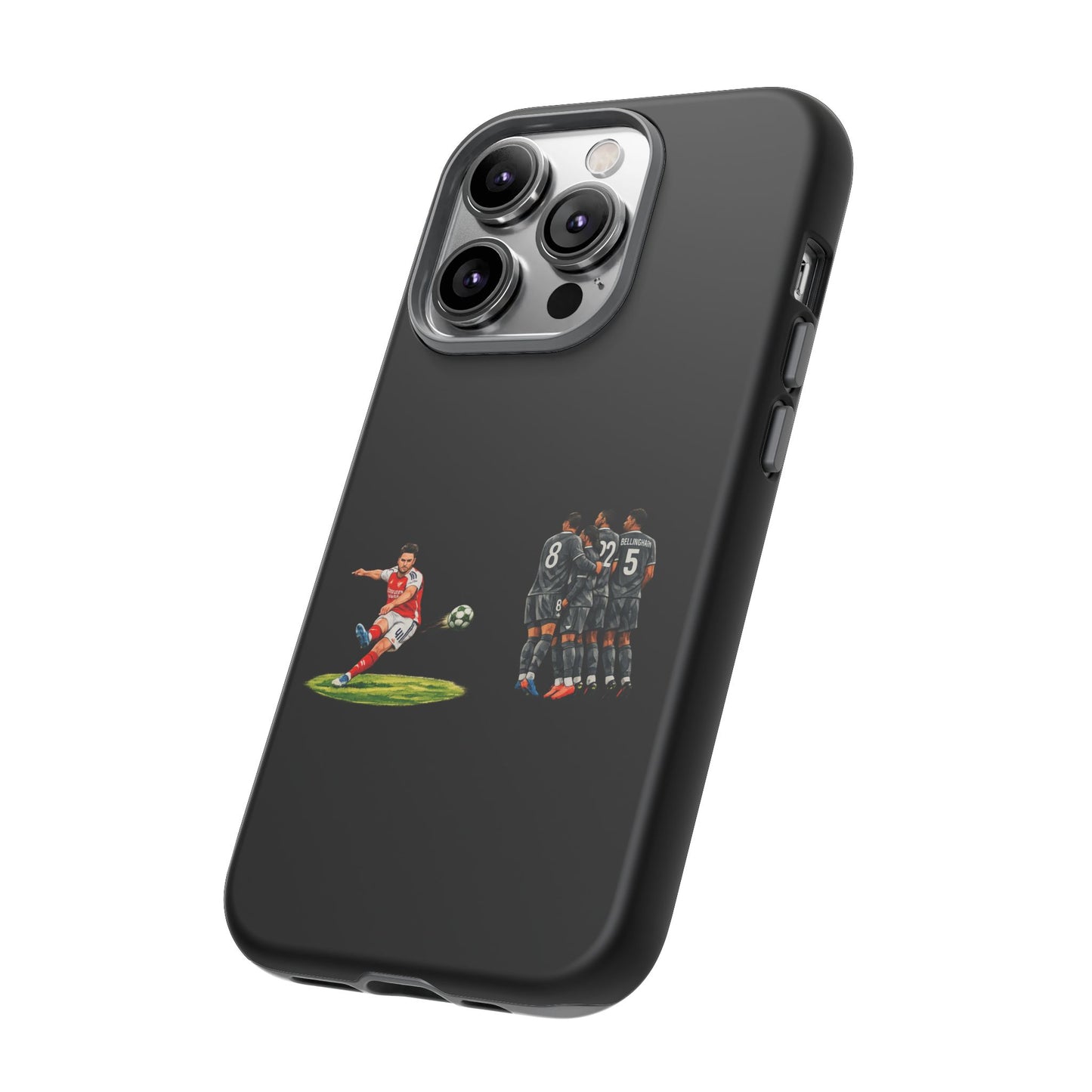 iPhone/Samsung Case - Declan Rice Free Kick (Arsenal phone case)