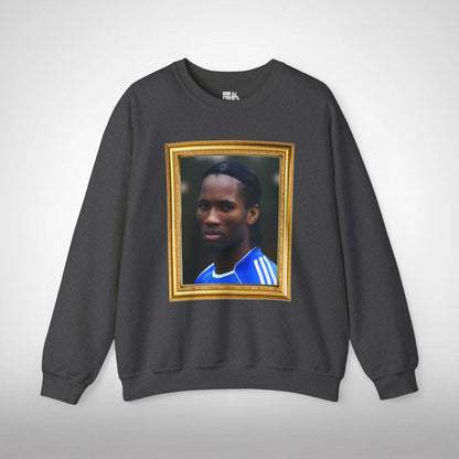 Pull Mixte  - Didier Drogba Legend (Chelsea, Gold Frame)