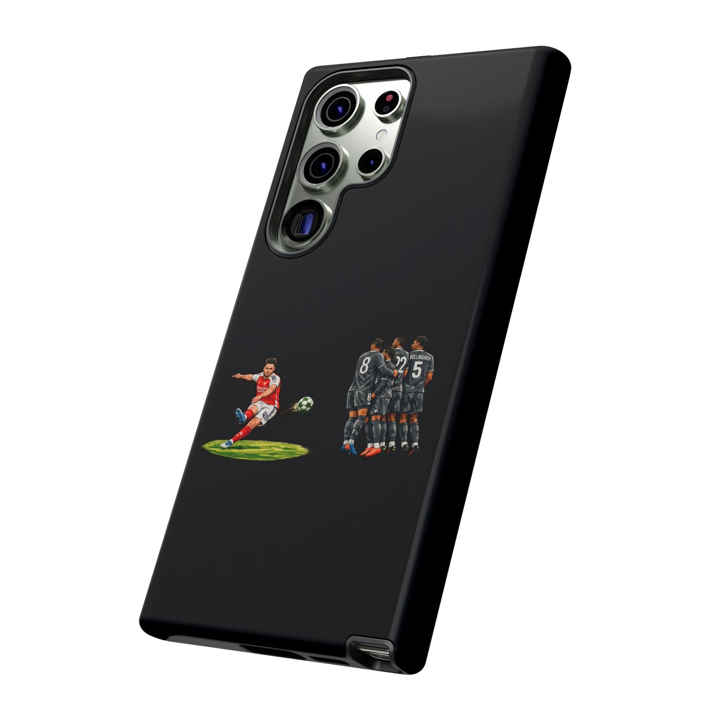 iPhone/Samsung Case - Declan Rice Free Kick (Arsenal phone case)