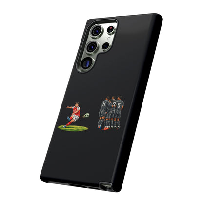 iPhone/Samsung Case - Declan Rice Free Kick (Arsenal phone case)