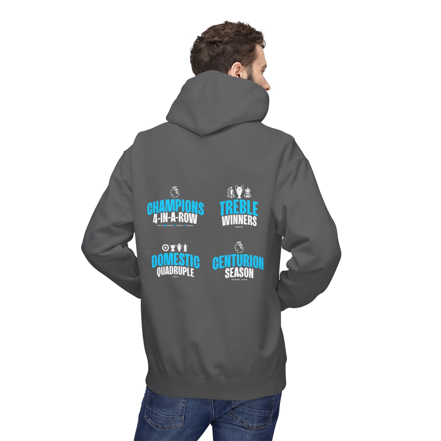 Hoodie Capuche Mixte - History Makers (Manchester City)
