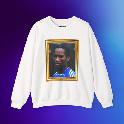 Mixed Sweater - Didier Drogba Chelsea Legend (Gold Frame)
