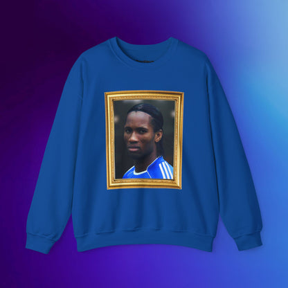 Mixed Sweater - Didier Drogba Chelsea Legend (Gold Frame)