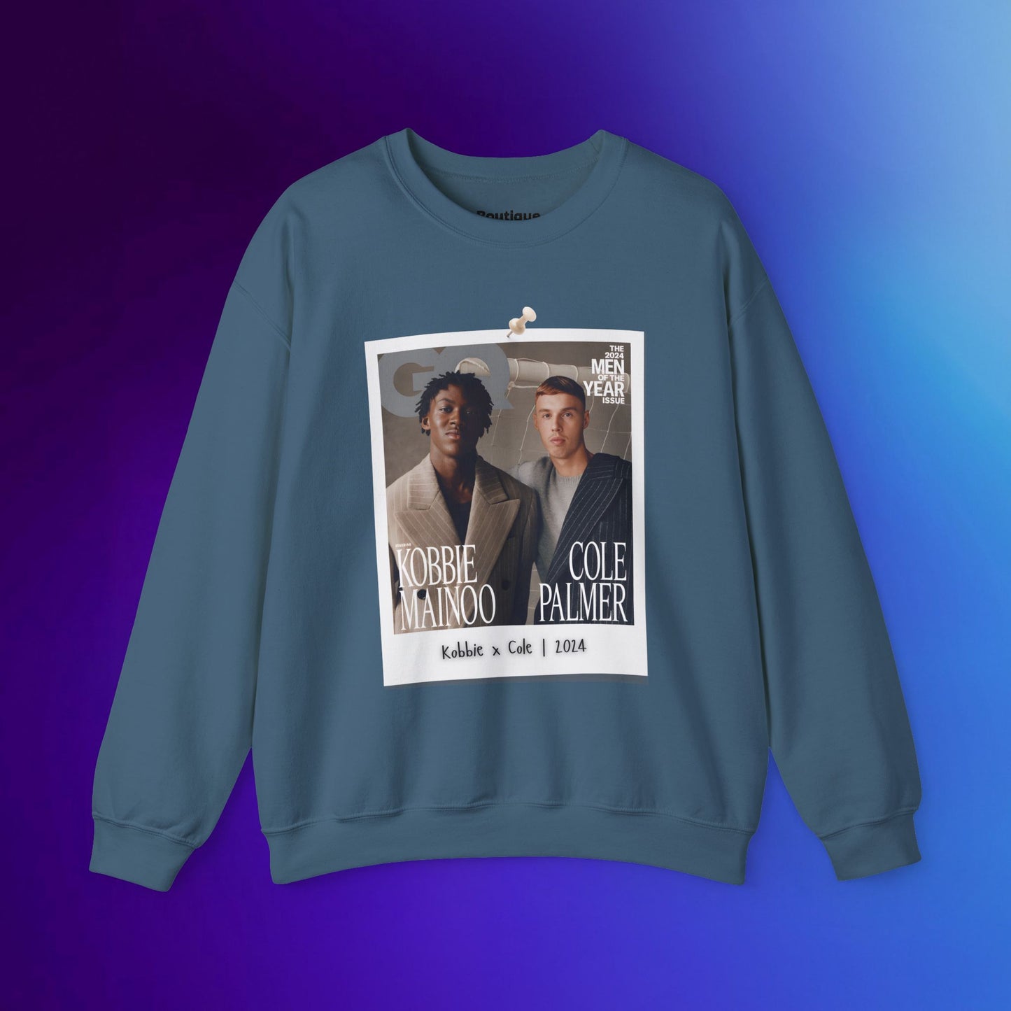 Mixed Sweater - Kobbie Mainoo x Cole Palmer (GQ)