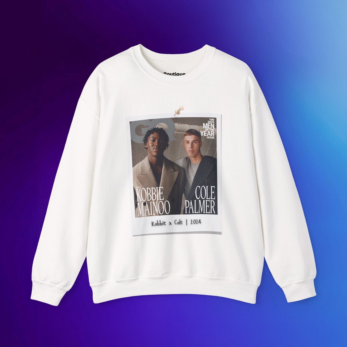 Mixed Sweater - Kobbie Mainoo x Cole Palmer (GQ)