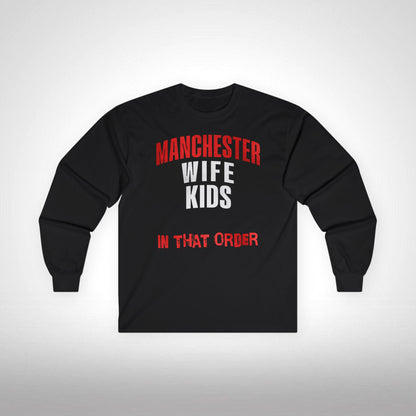 Mixed Long Sleeve T-Shirt - In That Order (Man United)