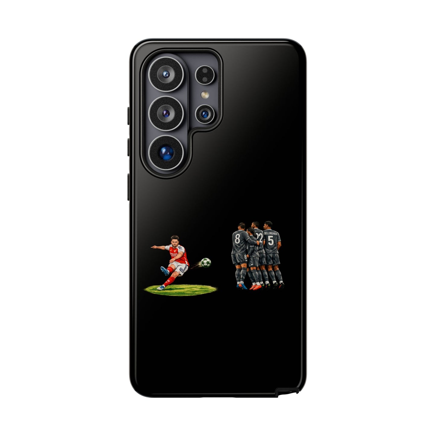 iPhone/Samsung Case - Declan Rice Free Kick (Arsenal phone case)