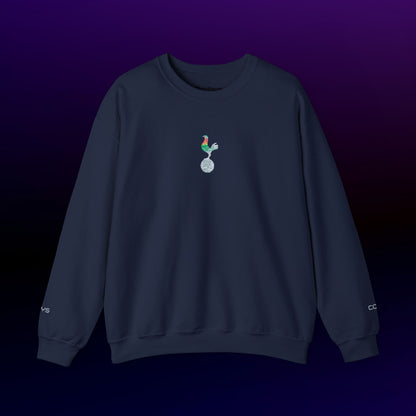 Unisex sweater with embroidered design - Tottenham Hotspur
