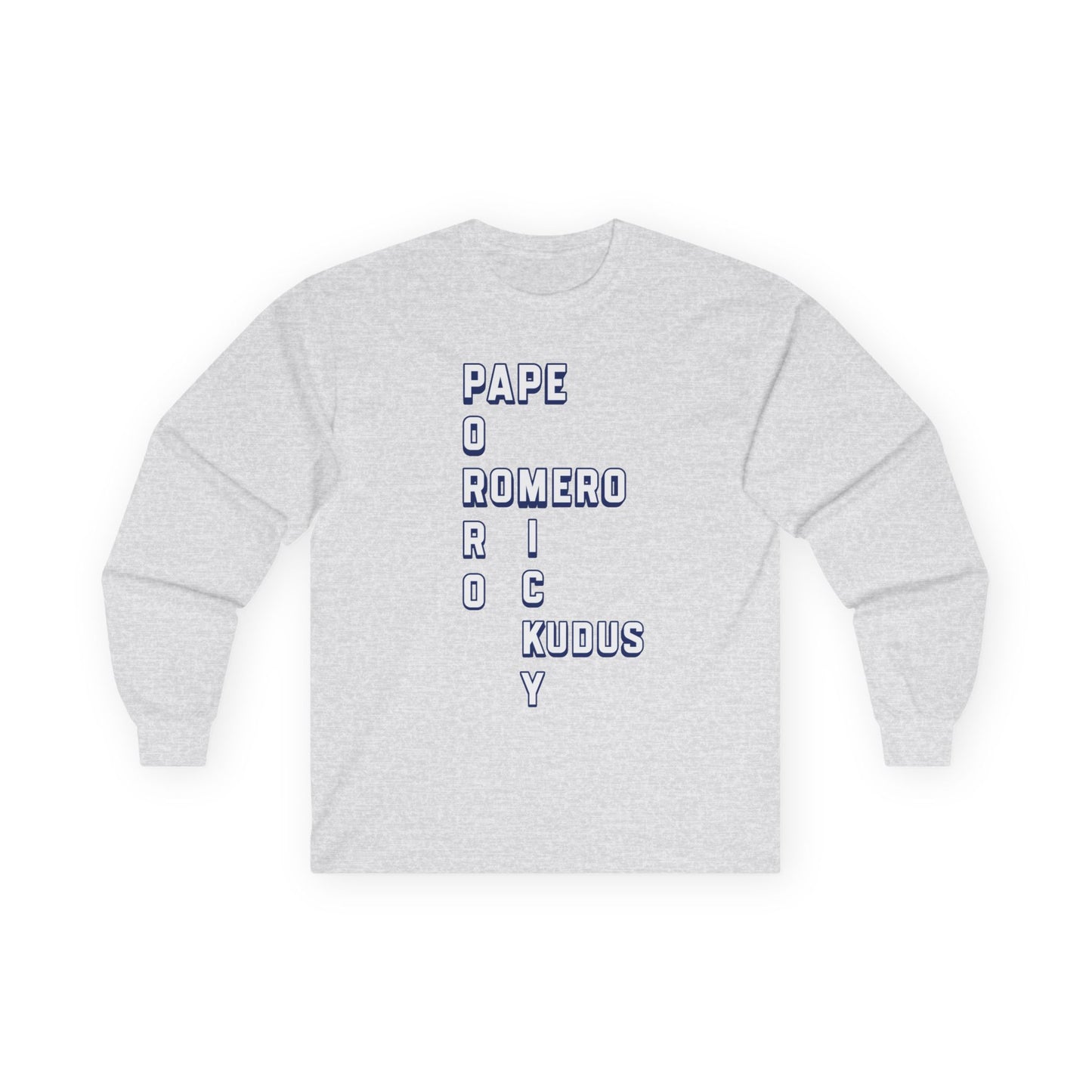 Unisex Long Sleeve T-Shirt - Tottenham (Words)