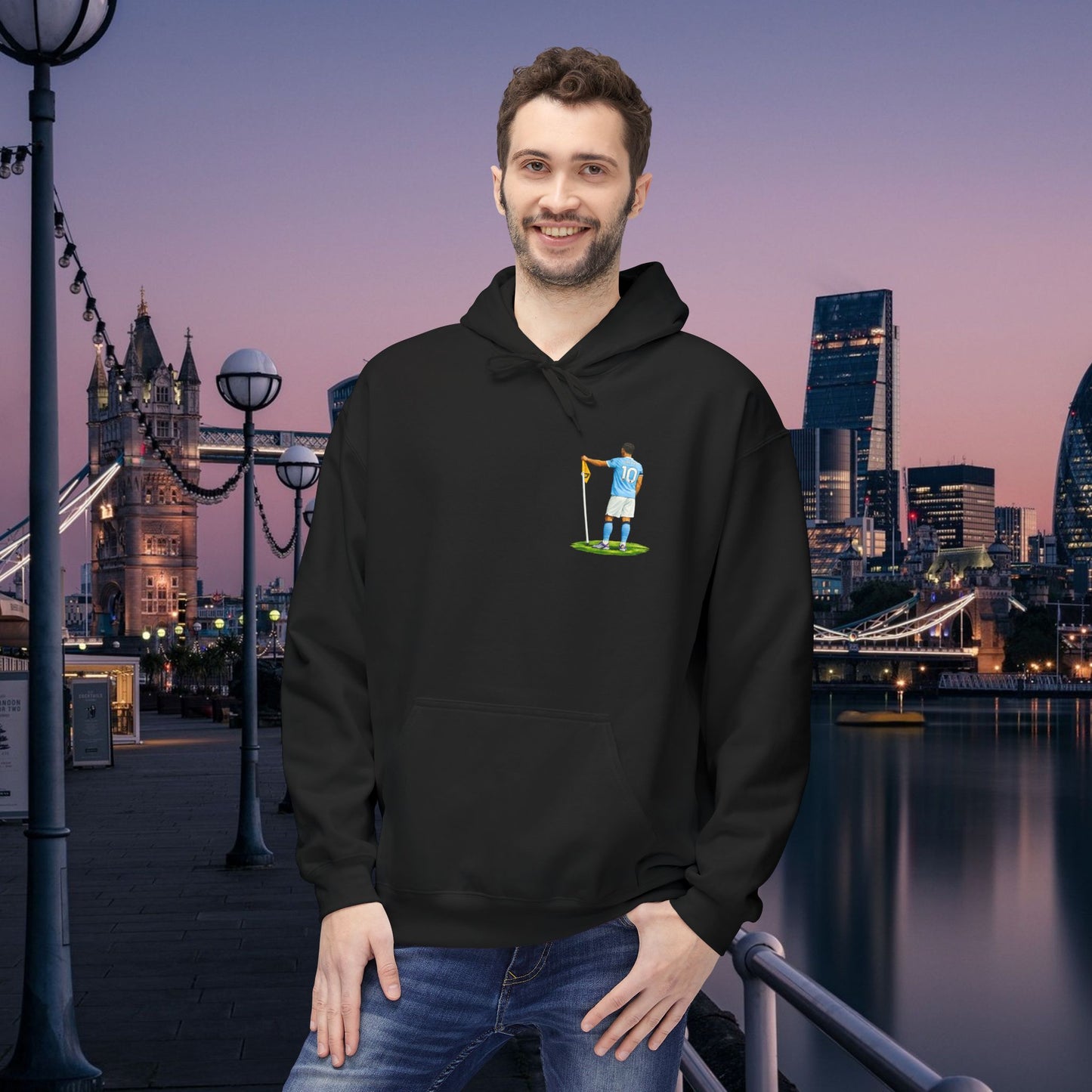 Hoodie Capuche Mixte - Rayan Cherki (Manchester City)