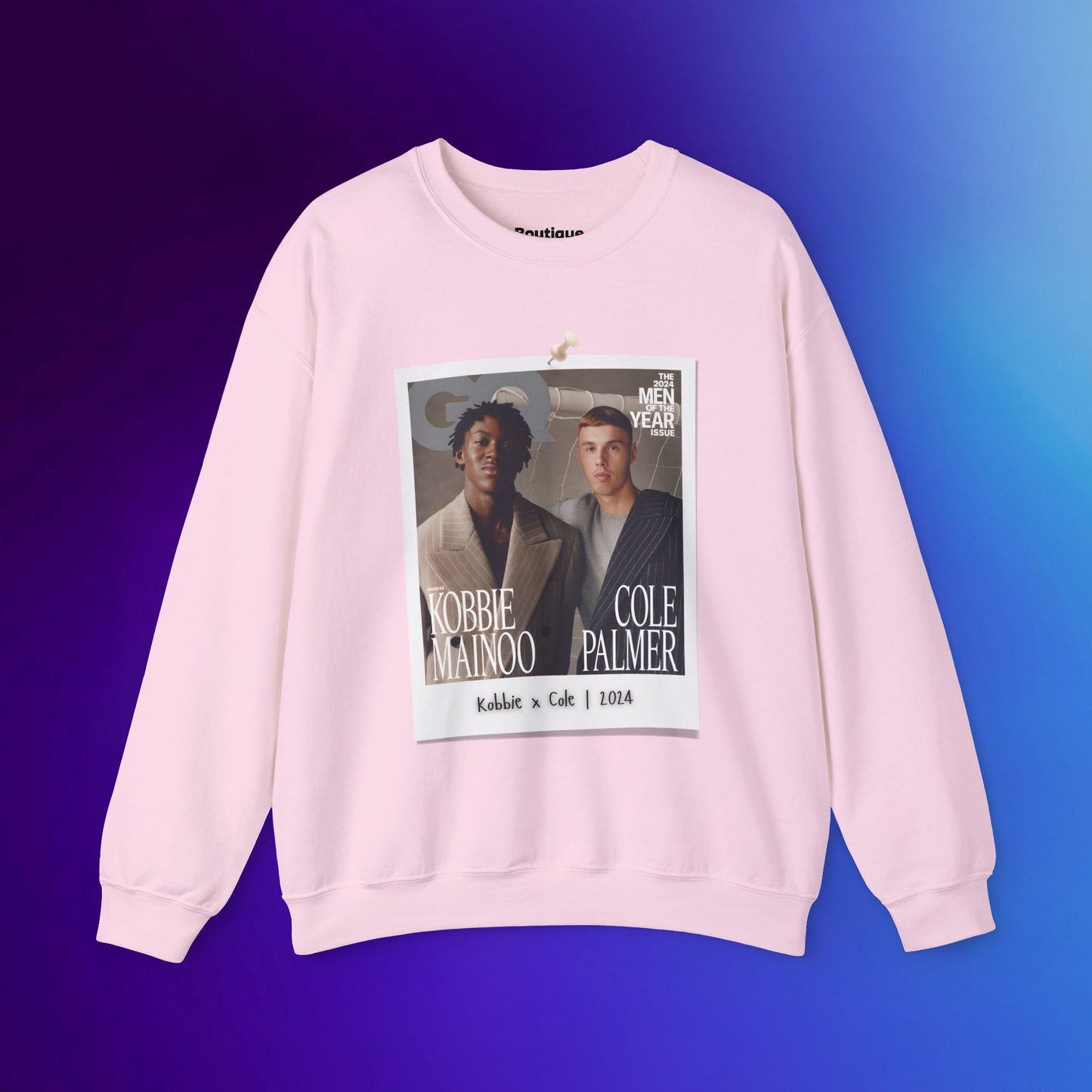 Mixed Sweater - Kobbie Mainoo x Cole Palmer (GQ)